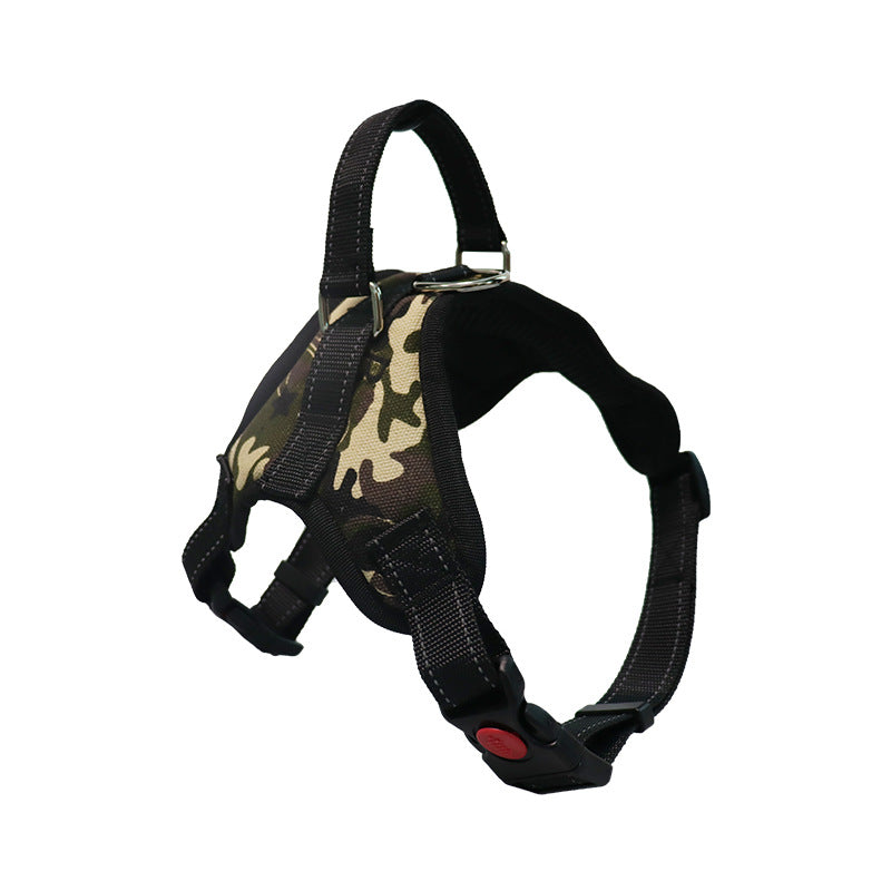 KFX-9167165 Medium to Large Dog Pet Saddle Chest Strap - Explosion-Proof, Available in Various Colors