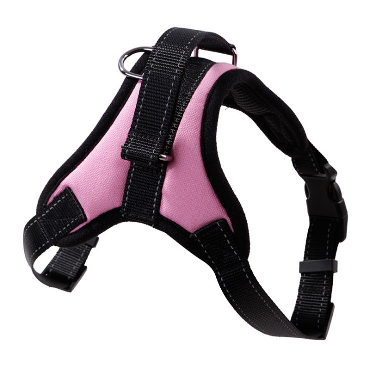 KFX-9167165 Medium to Large Dog Pet Saddle Chest Strap - Explosion-Proof, Available in Various Colors