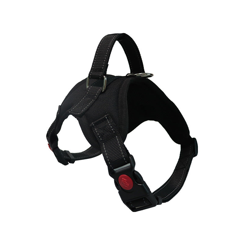 KFX-9167165 Medium to Large Dog Pet Saddle Chest Strap - Explosion-Proof, Available in Various Colors