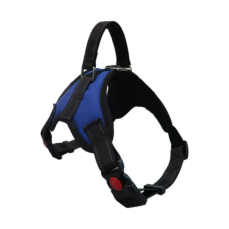 KFX-9167165 Medium to Large Dog Pet Saddle Chest Strap - Explosion-Proof, Available in Various Colors