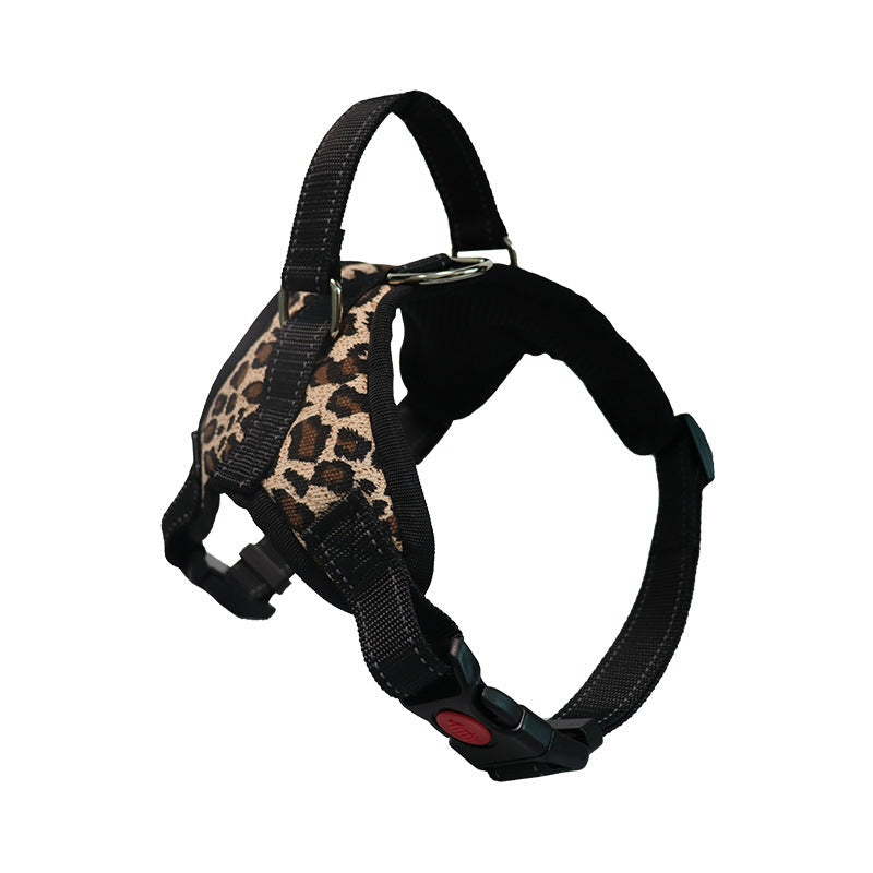KFX-9167165 Medium to Large Dog Pet Saddle Chest Strap - Explosion-Proof, Available in Various Colors