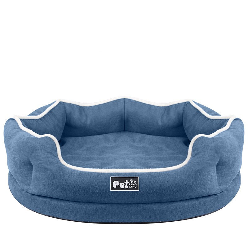 KFX-9168573 Cozy Liscel Dog Cushion with Sponge Fill for Ultimate Comfort