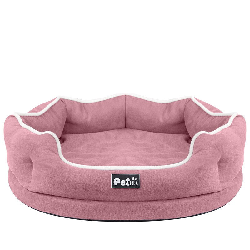 KFX-9168573 Cozy Liscel Dog Cushion with Sponge Fill for Ultimate Comfort