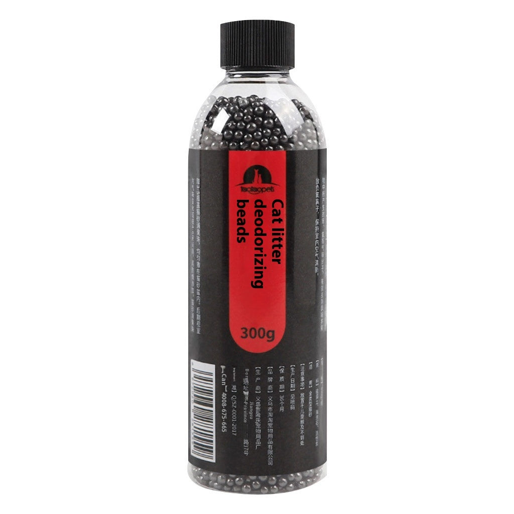 KFX-9170365 Cat Litter Deodorant Pearls - Activated Carbon Odor Control for Fresh Home Environment