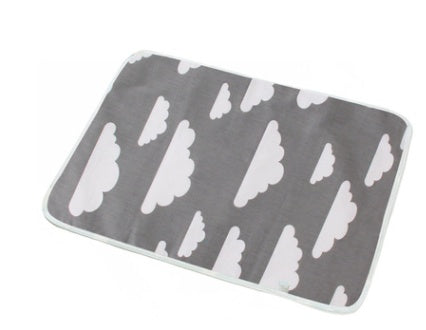 KFX-9172157 Waterproof Pet Training Mat for Dogs and Cats, Washable and Reusable, Soft Polyester Fiber with PVC Bottom
