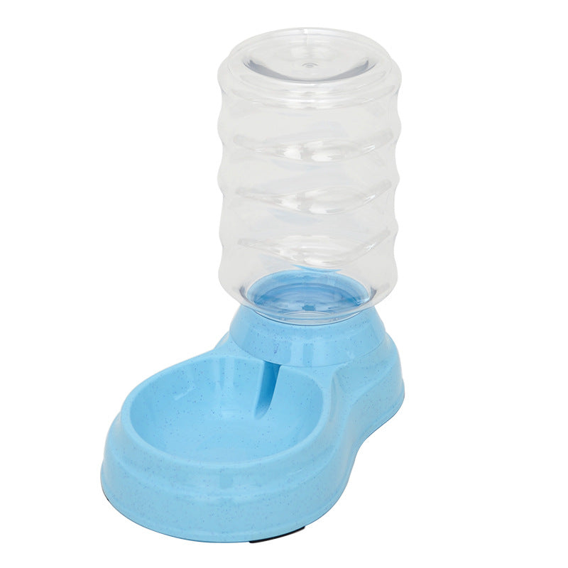 KFX-9174077 Large Capacity 3.8L Pet Water Dispenser with Food Bowl for Cats and Dogs