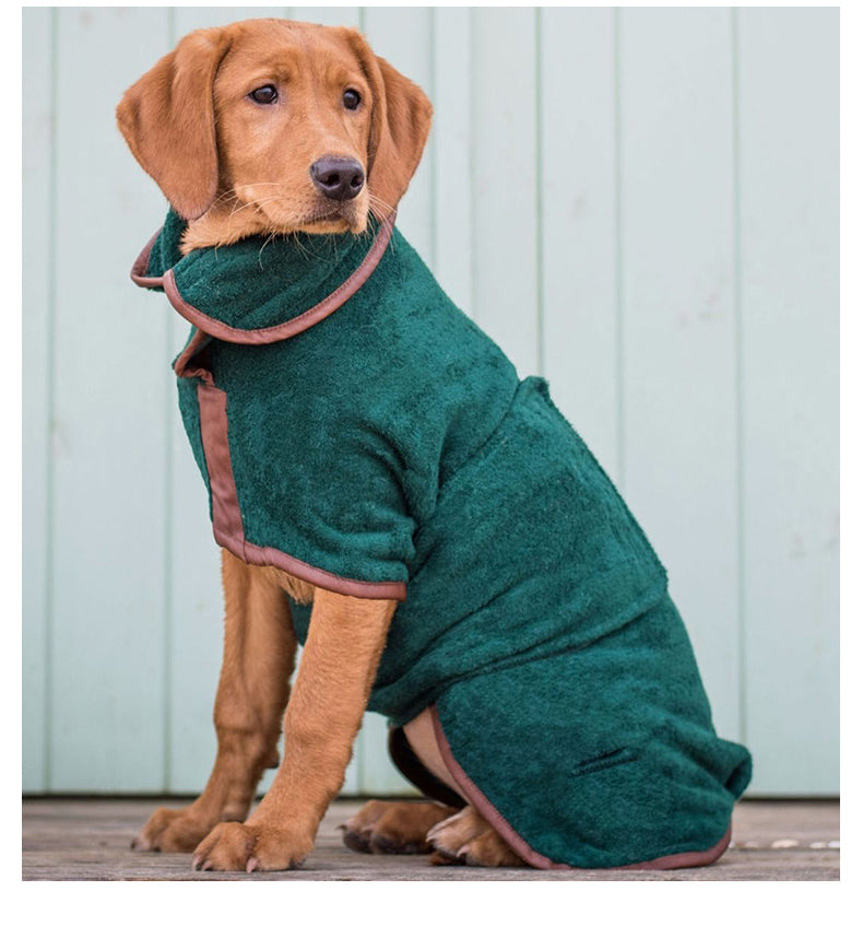 KFX-9174461 Quick-Drying Absorbent Bath Towel for Pets