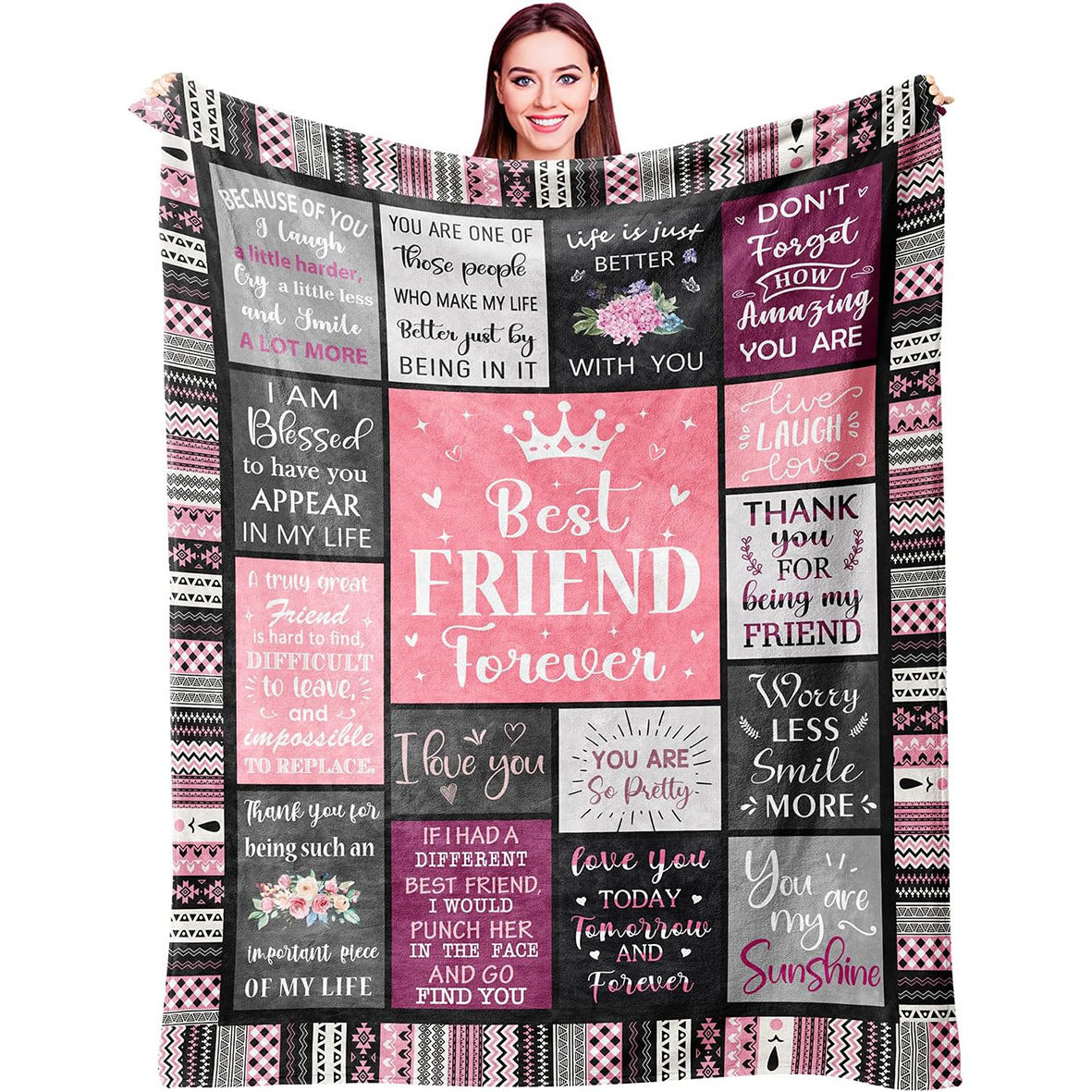 KFX-9176893 Cozy Cartoon Anime Flannel Blanket for Bedroom Decoration - Multiple Sizes Available