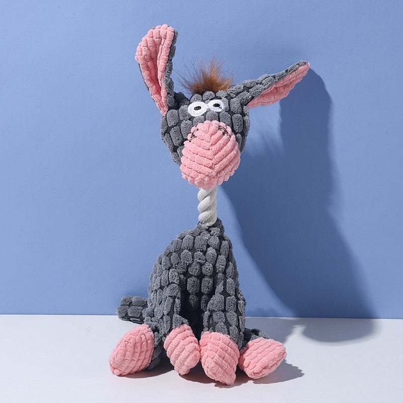 KFX-9177661 Interactive Plush Pet Toys with Sound – Various Colors and Designs