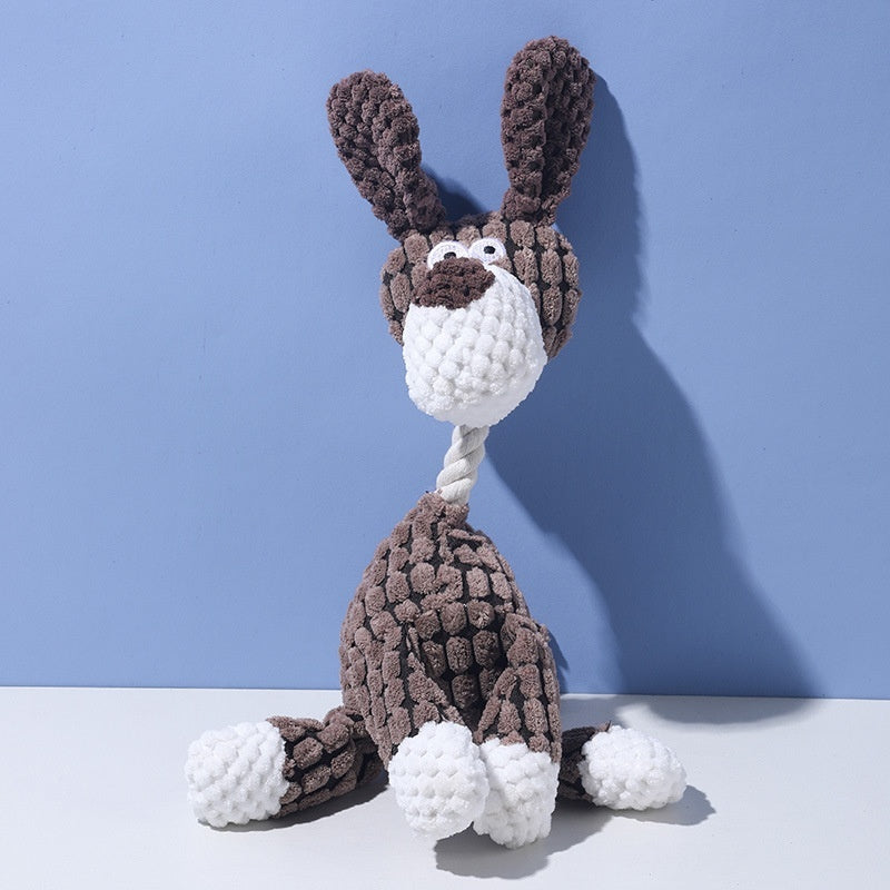 KFX-9177661 Interactive Plush Pet Toys with Sound – Various Colors and Designs
