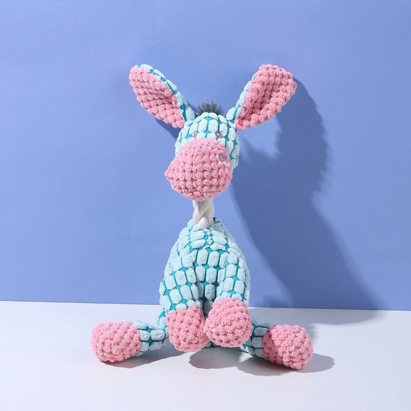 KFX-9177661 Interactive Plush Pet Toys with Sound – Various Colors and Designs