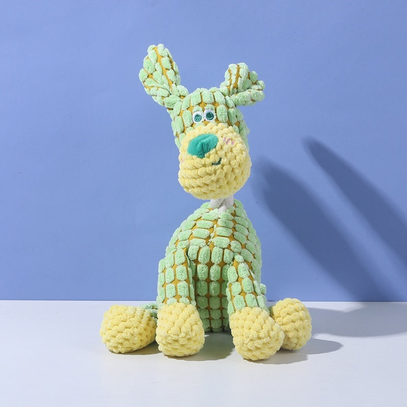 KFX-9177661 Interactive Plush Pet Toys with Sound – Various Colors and Designs