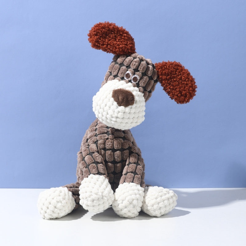 KFX-9177661 Interactive Plush Pet Toys with Sound – Various Colors and Designs