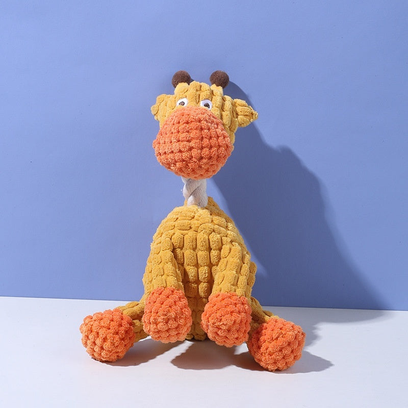 KFX-9177661 Interactive Plush Pet Toys with Sound – Various Colors and Designs