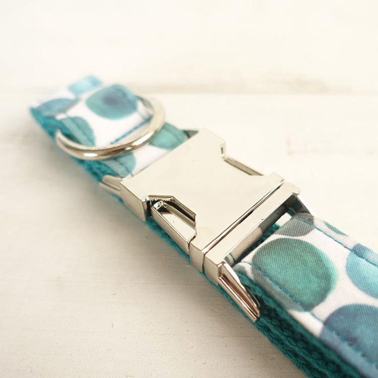 KFX-9178045 Bohemian Polyester Dog Collar - Colorful & Stylish Design