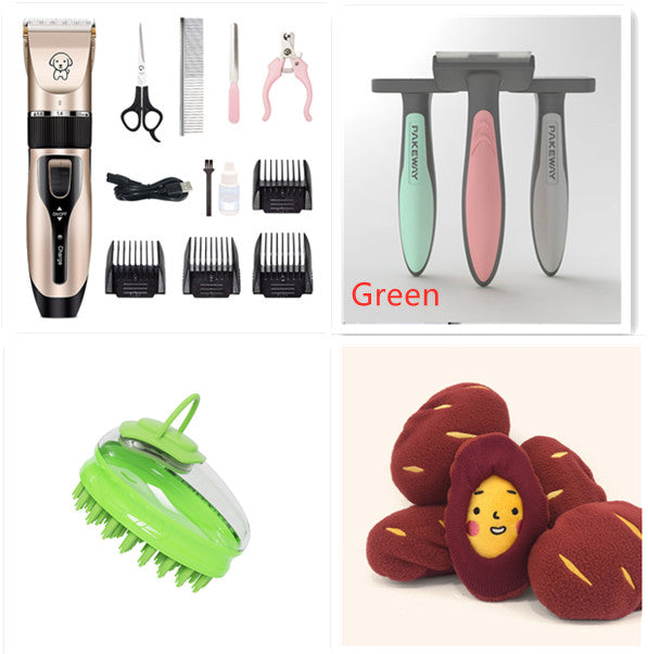 KFX-9181629 Professional Pet Grooming Clipper with Titanium Ceramic Blade and Long-Lasting Battery