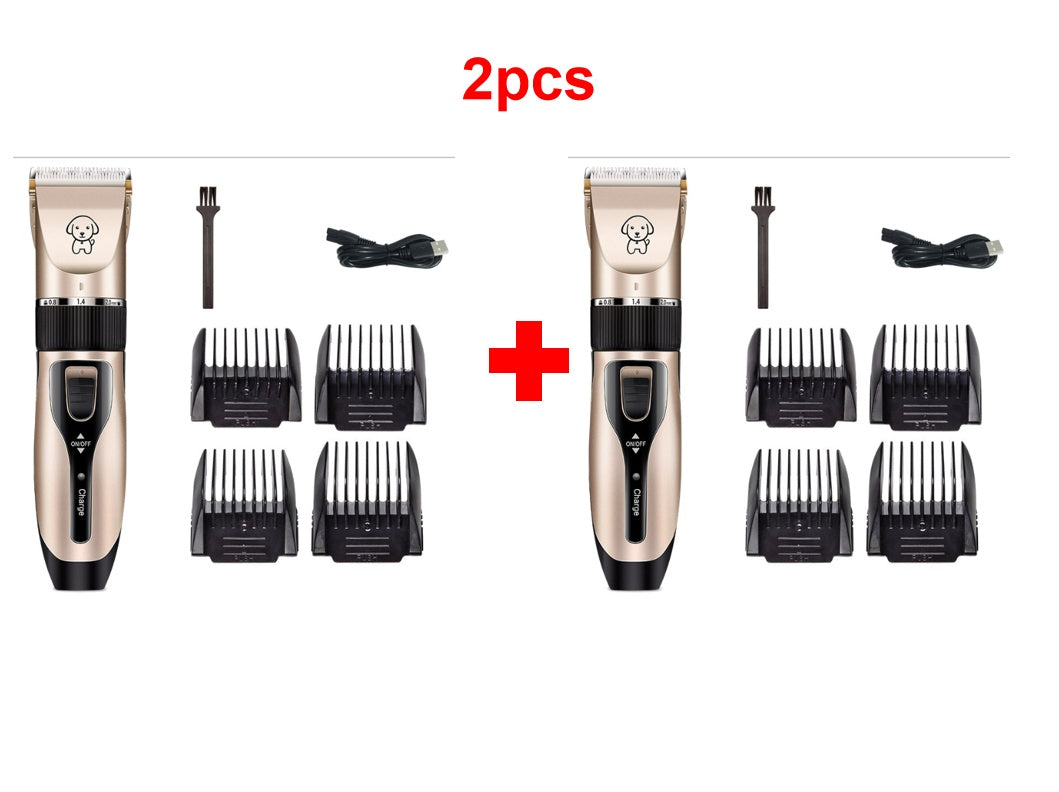 KFX-9181629 Professional Pet Grooming Clipper with Titanium Ceramic Blade and Long-Lasting Battery