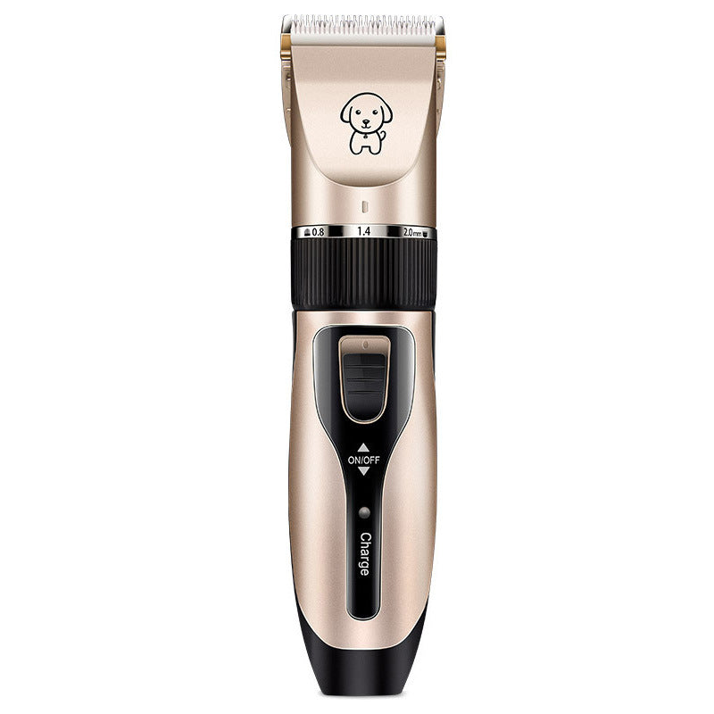 KFX-9181629 Professional Pet Grooming Clipper with Titanium Ceramic Blade and Long-Lasting Battery