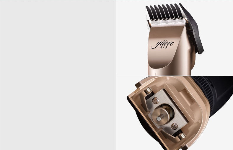 KFX-9181629 Professional Pet Grooming Clipper with Titanium Ceramic Blade and Long-Lasting Battery
