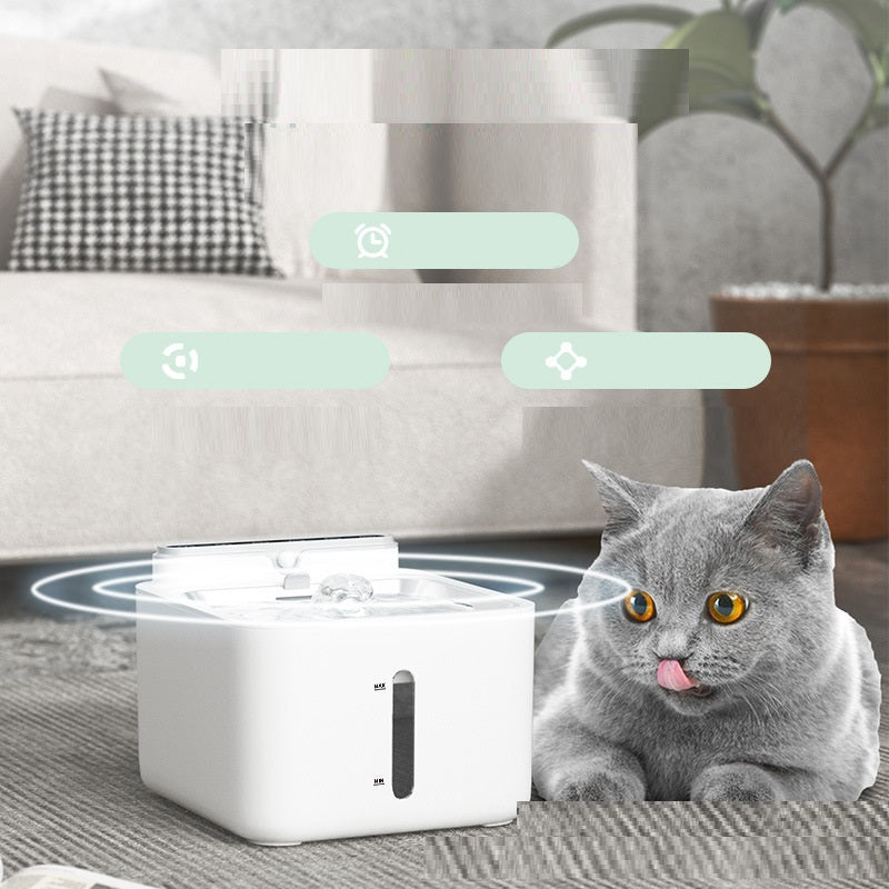 KFX-9181885 Detachable Wireless Infrared Induction Cat and Dog Water Dispenser
