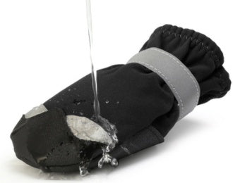 KFX-9182653 Waterproof Winter Dog Boots with Reflective Strips - Warm, Windproof, and Washable Pet Shoes