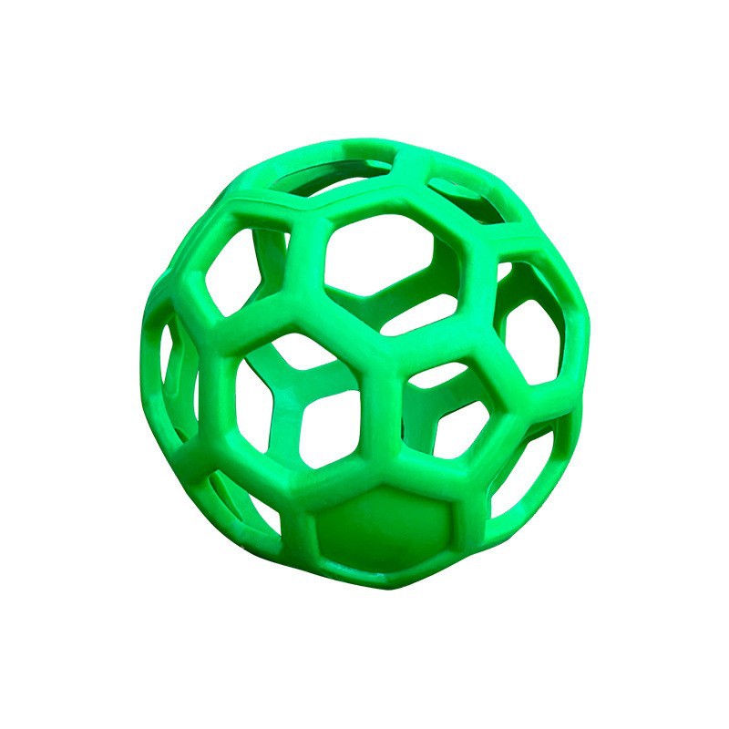 KFX-9184445 Stable Hanging Hay Feeder Toy Ball with Rope - Available in Red, Blue, Green