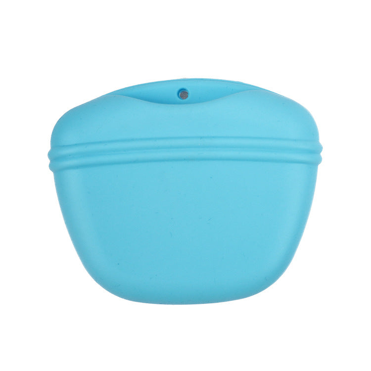 KFX-9188029 Silicone Portable Pet Training Waist Bag - Environmentally Friendly, Multi-Color Options