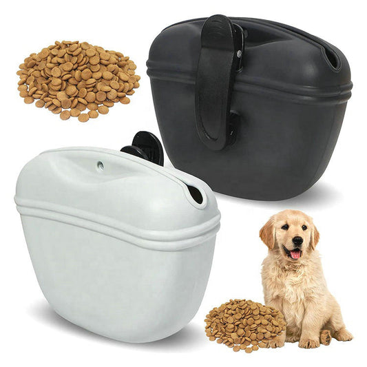 KFX-9188029 Silicone Portable Pet Training Waist Bag - Environmentally Friendly, Multi-Color Options