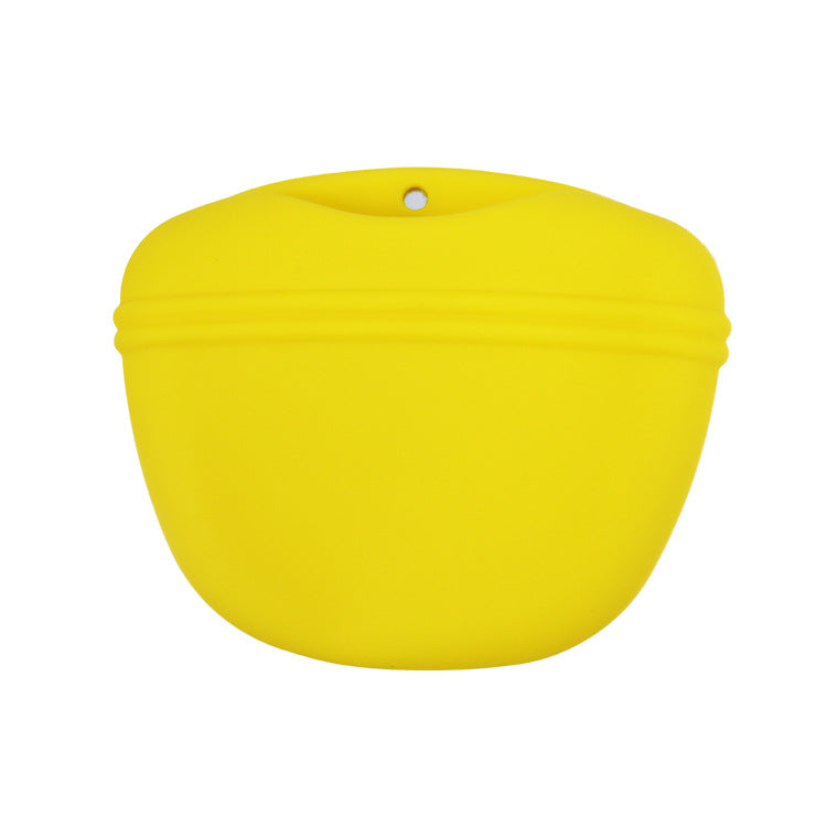 KFX-9188029 Silicone Portable Pet Training Waist Bag - Environmentally Friendly, Multi-Color Options
