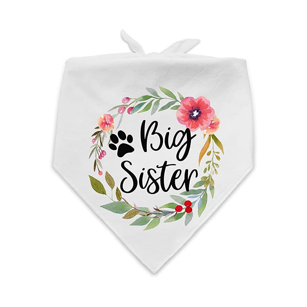 KFX-9189181 Pet Dog Wedding Triangle Scarf - Letters Pattern, Casual Style, Autumn Use, 42x42x62 cm