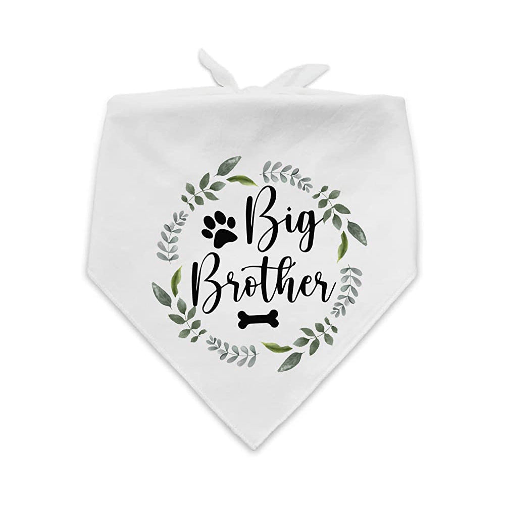 KFX-9189181 Pet Dog Wedding Triangle Scarf - Letters Pattern, Casual Style, Autumn Use, 42x42x62 cm