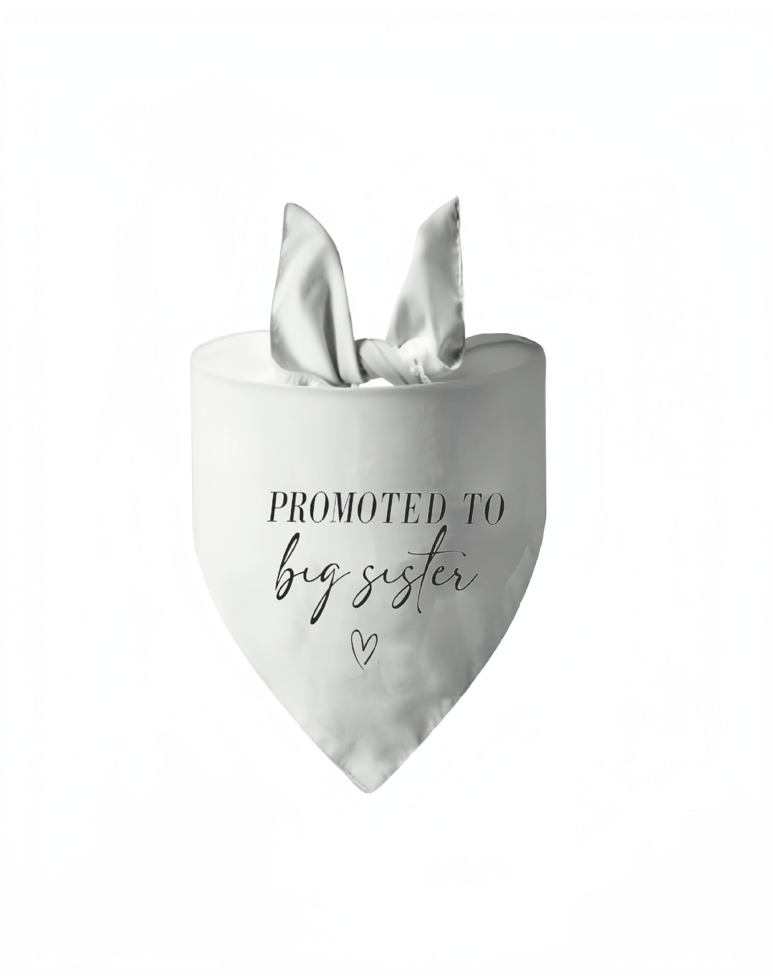 KFX-9189181 Pet Dog Wedding Triangle Scarf - Letters Pattern, Casual Style, Autumn Use, 42x42x62 cm