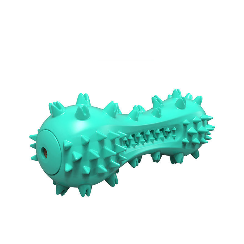 KFX-9198141 Talking Dog Toothbrush Toy - Interactive Dental Chew for Dogs in Blue, Green, Yellow