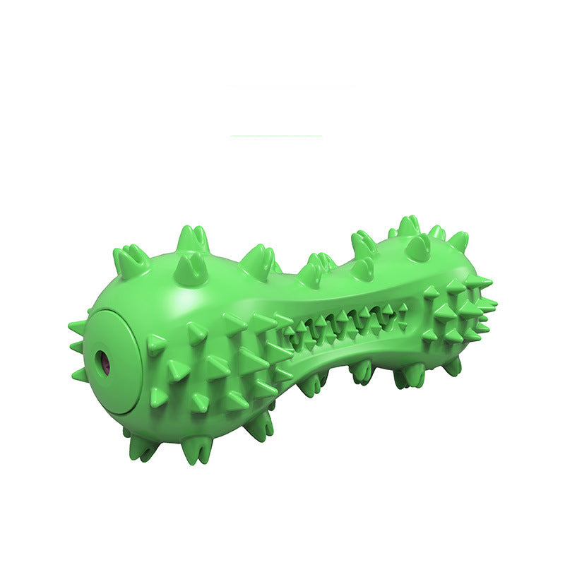 KFX-9198141 Talking Dog Toothbrush Toy - Interactive Dental Chew for Dogs in Blue, Green, Yellow