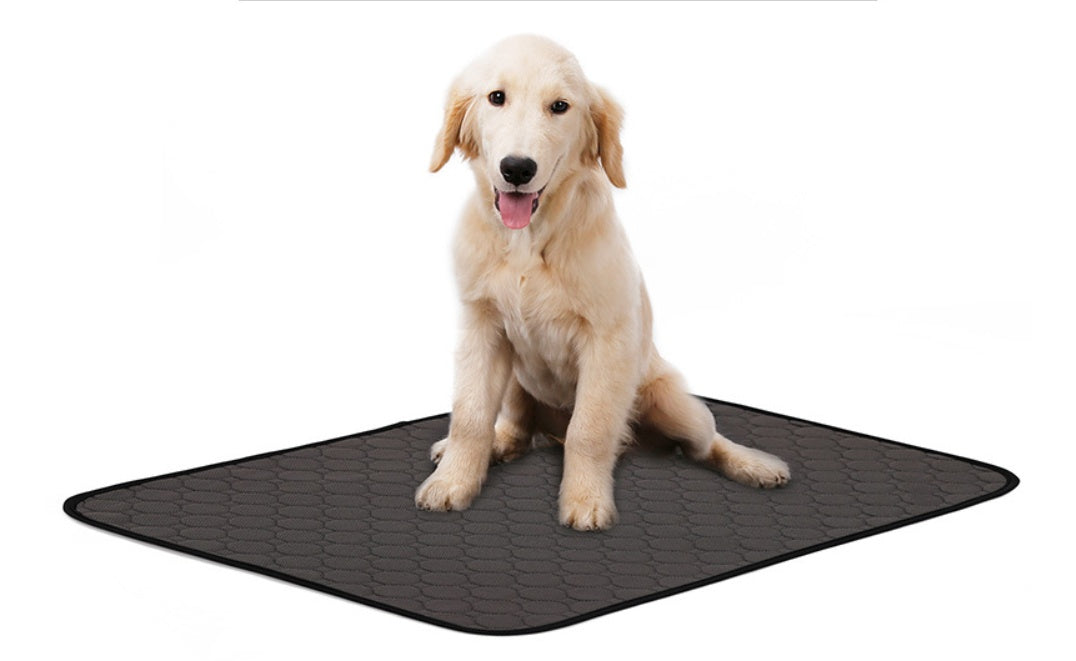 KFX-9199165 Absorbent Dog Urine Pad with Non-Slip Waterproof Bottom - Machine Washable, Eco-Friendly Cotton, Multiple Sizes Available