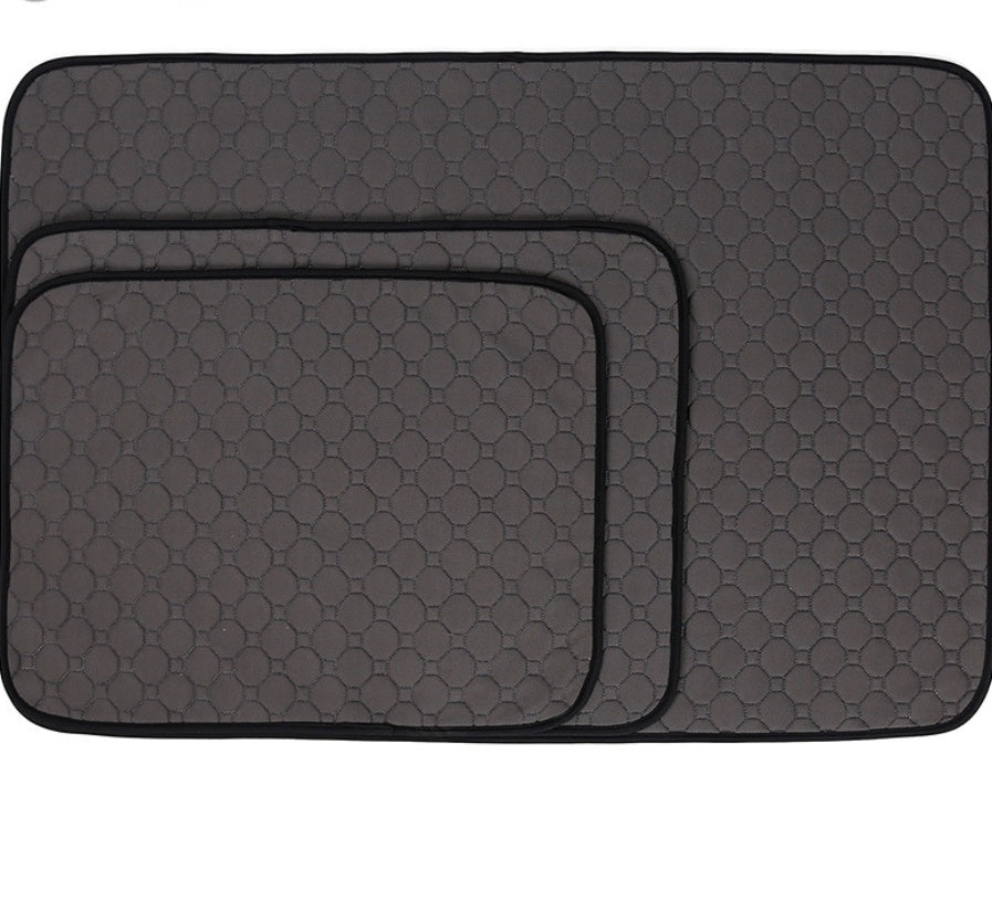 KFX-9199165 Absorbent Dog Urine Pad with Non-Slip Waterproof Bottom - Machine Washable, Eco-Friendly Cotton, Multiple Sizes Available