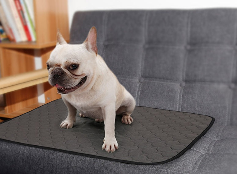 KFX-9199165 Absorbent Dog Urine Pad with Non-Slip Waterproof Bottom - Machine Washable, Eco-Friendly Cotton, Multiple Sizes Available