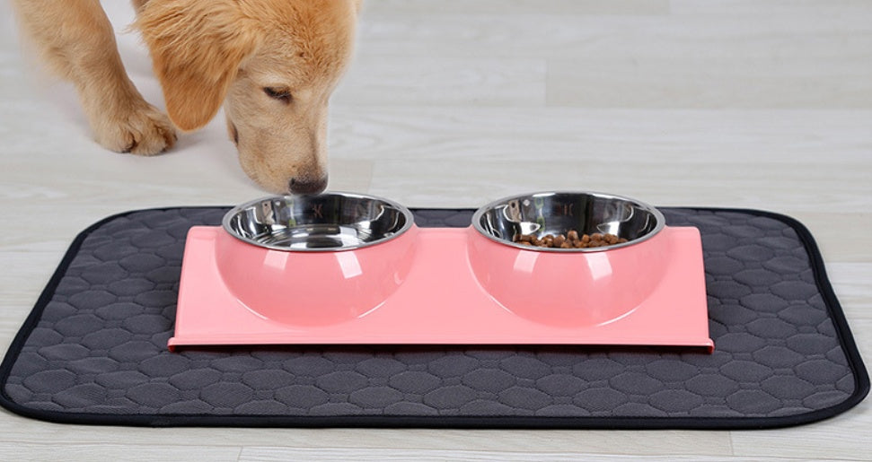 KFX-9199165 Absorbent Dog Urine Pad with Non-Slip Waterproof Bottom - Machine Washable, Eco-Friendly Cotton, Multiple Sizes Available