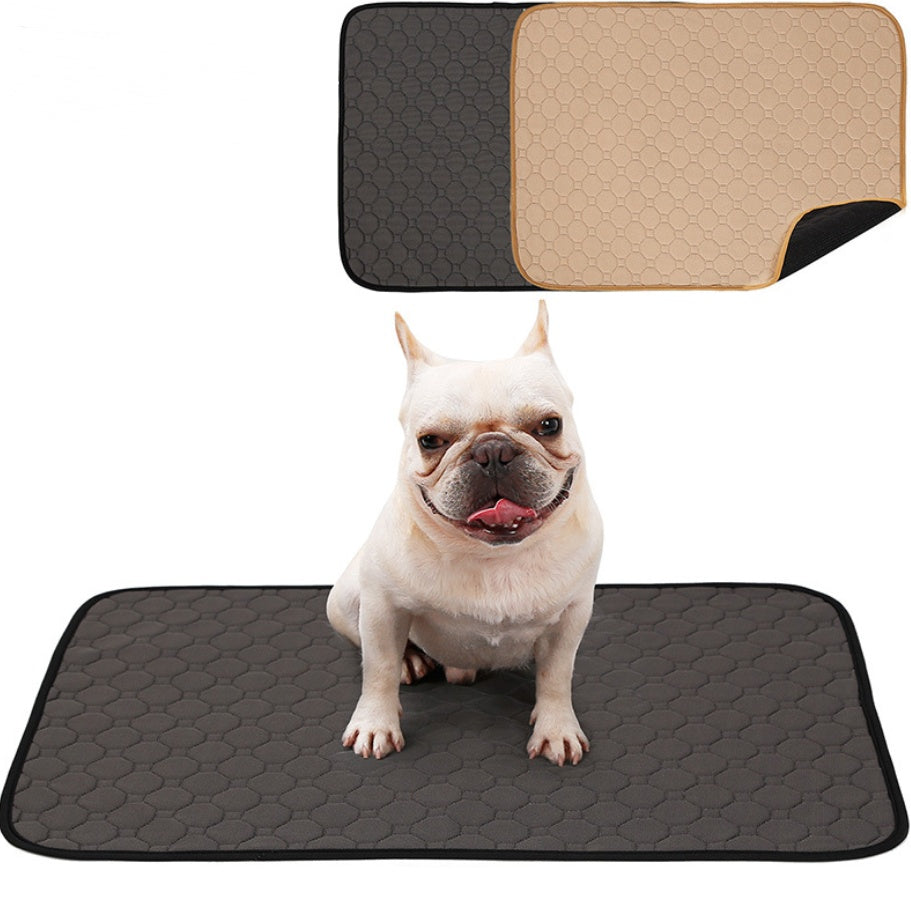 KFX-9199165 Absorbent Dog Urine Pad with Non-Slip Waterproof Bottom - Machine Washable, Eco-Friendly Cotton, Multiple Sizes Available