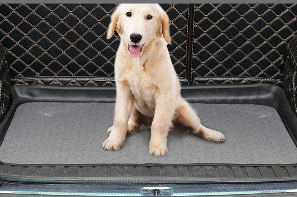 KFX-9199165 Absorbent Dog Urine Pad with Non-Slip Waterproof Bottom - Machine Washable, Eco-Friendly Cotton, Multiple Sizes Available