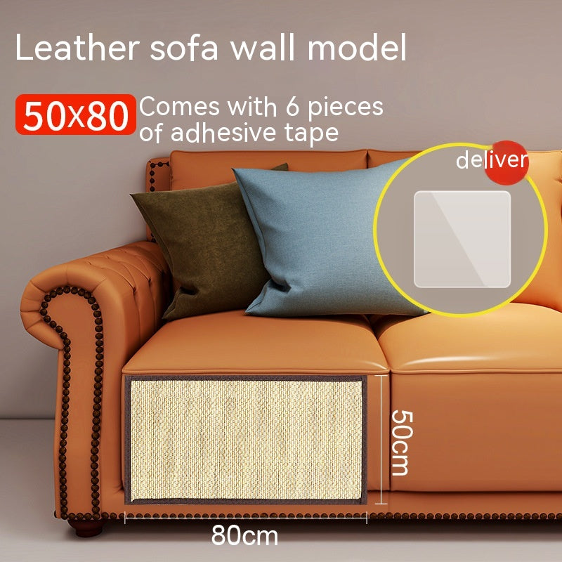 KFX-9203261 Wear-Resistant Cat Scratch Board for Sofa Protection with Fixing Nails and Adhesive Tape