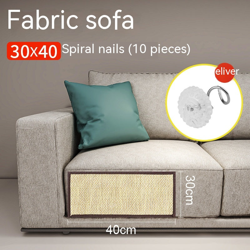 KFX-9203261 Wear-Resistant Cat Scratch Board for Sofa Protection with Fixing Nails and Adhesive Tape