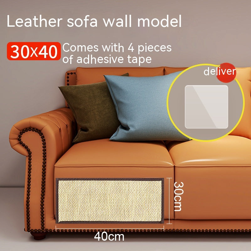 KFX-9203261 Wear-Resistant Cat Scratch Board for Sofa Protection with Fixing Nails and Adhesive Tape