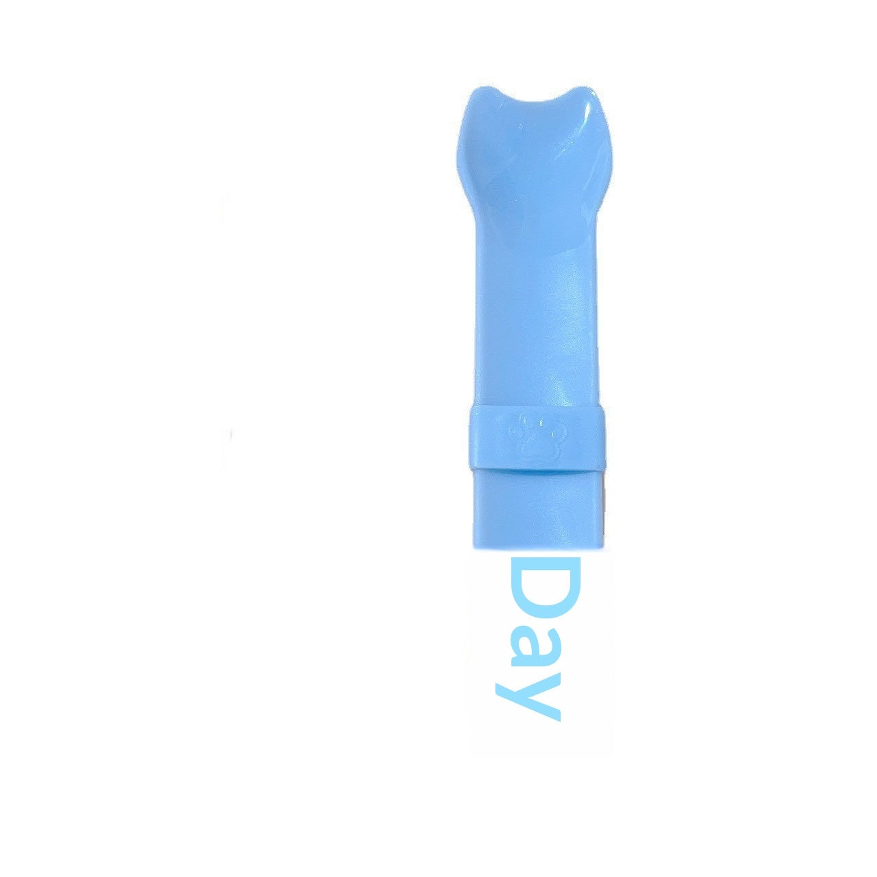 KFX-9206845 Cat Feeding Spoon in Blue and Pink - Durable Plastic Tableware for Your Pet