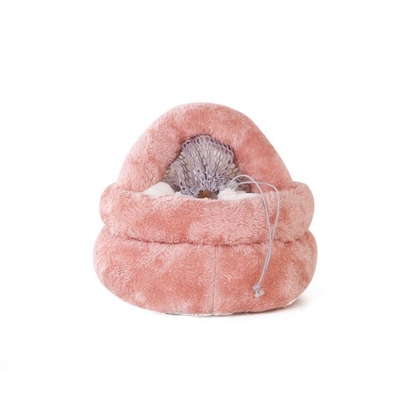 KFX-9207101 Cozy Pudding Velvet Winter Nest for Guinea Pigs - Soft & Warm Pet Bed