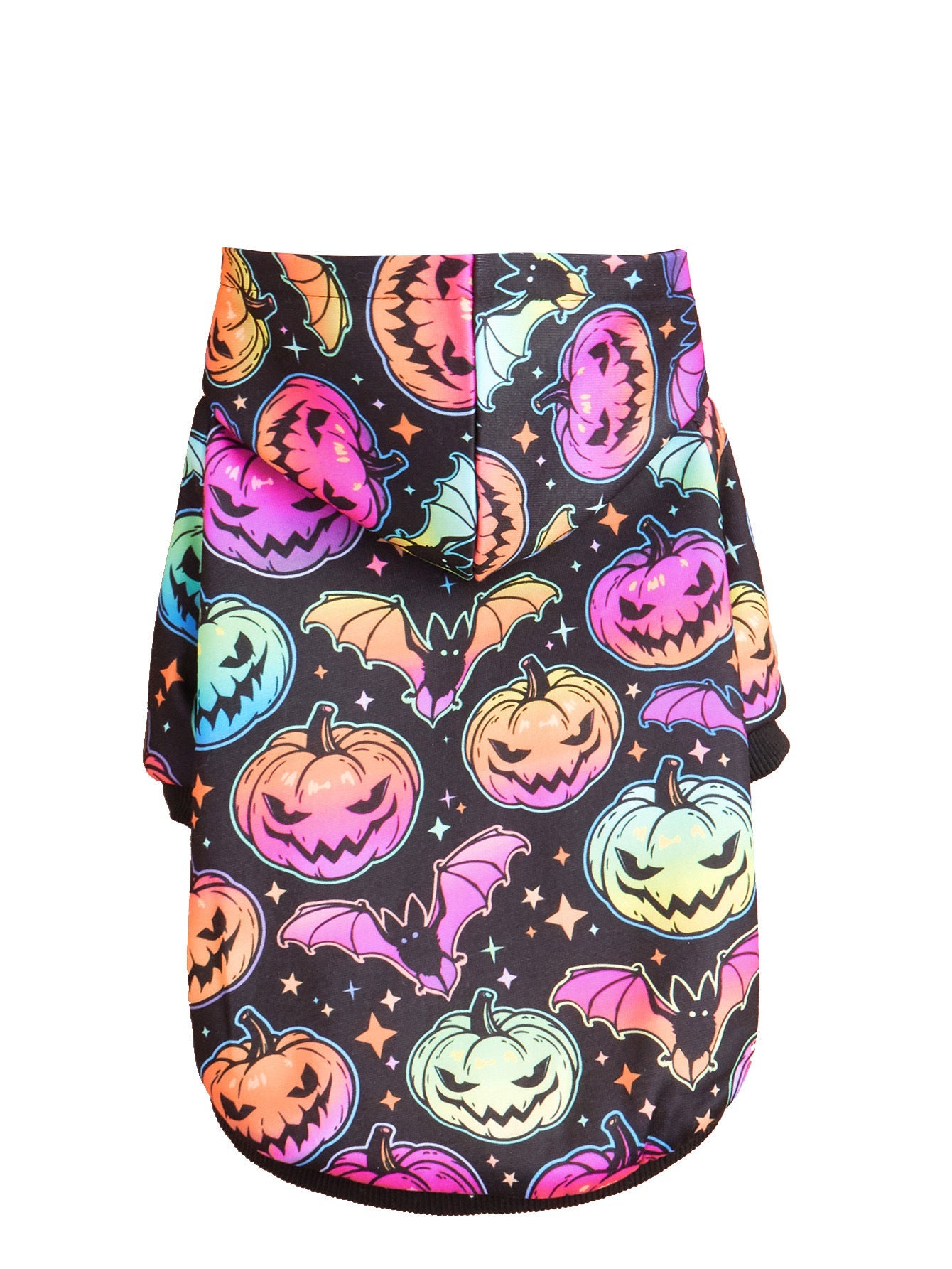 KFX-9208125 Halloween-Themed Pet Clothing for Small and Medium Dogs and Cats - Pumpkin & Skull Designs