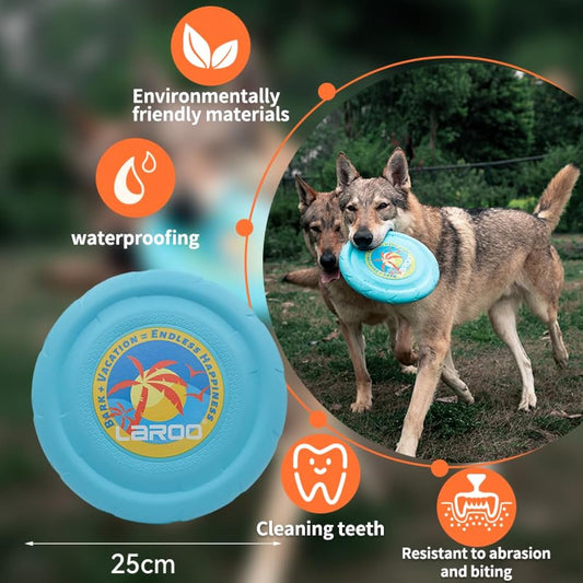 KFX-9216061 Durable Flying Disc for Medium and Large Dogs - Ideal for Outdoor Playtime and Summer Activities