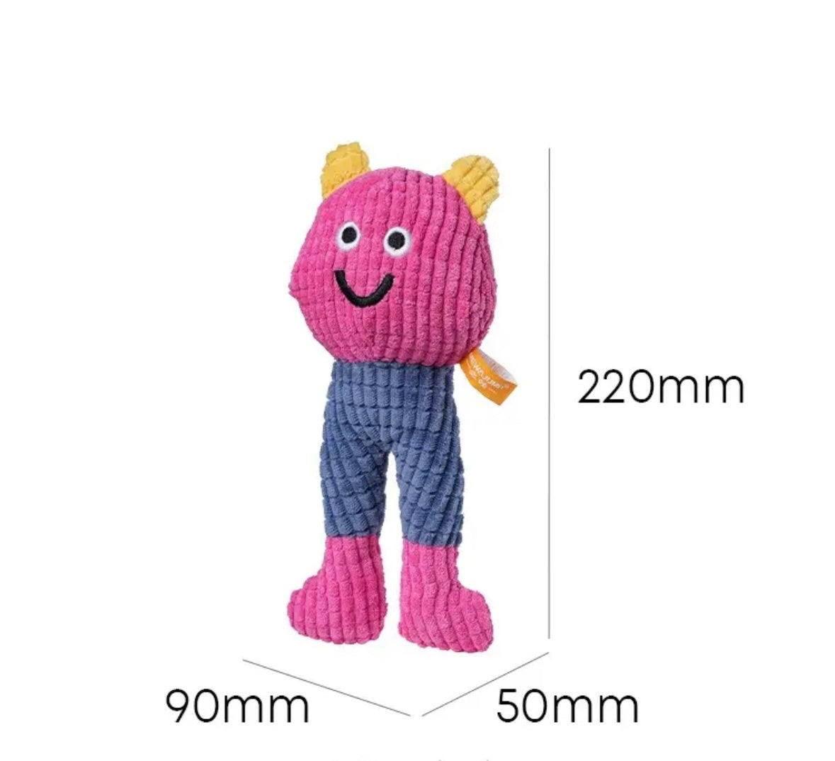 KFX-9223997 Squeaky Catnip Toy for Cats and Dogs, Ideal for Chewing and Dental Care