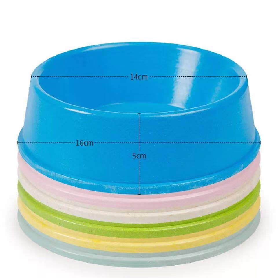 KFX-9224509 Eco-Friendly Bamboo Fiber Dog Bowl - Round & Square Options Available in Various Sizes