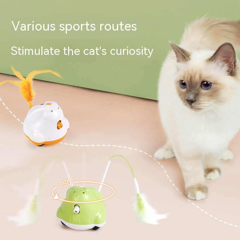 KFX-9230909 Dynamic Self-Interactive Laser Cat Teaser Toy with Adjustable Features